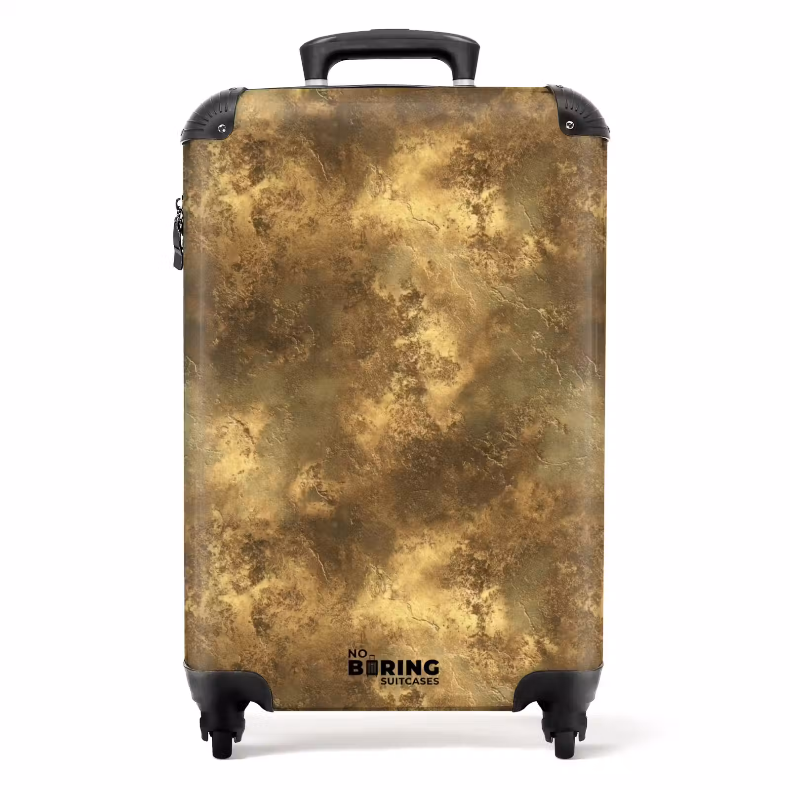 Suitcase - Antique - Metallic look - Gold — 1