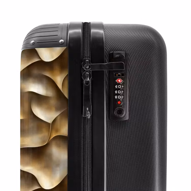 Suitcase - Abstract - Antique - Gold — 6