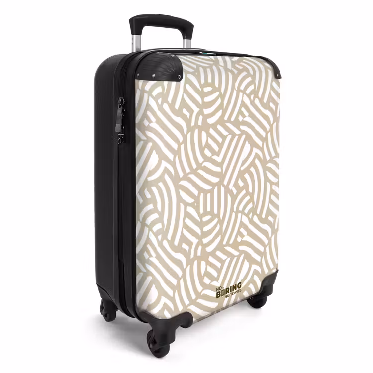 Suitcase - Abstract - Modern - Beige — 2
