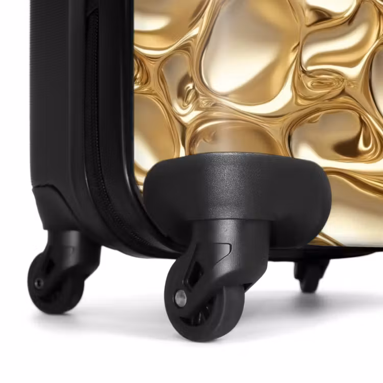 Suitcase - Abstract - Modern - Gold — 7