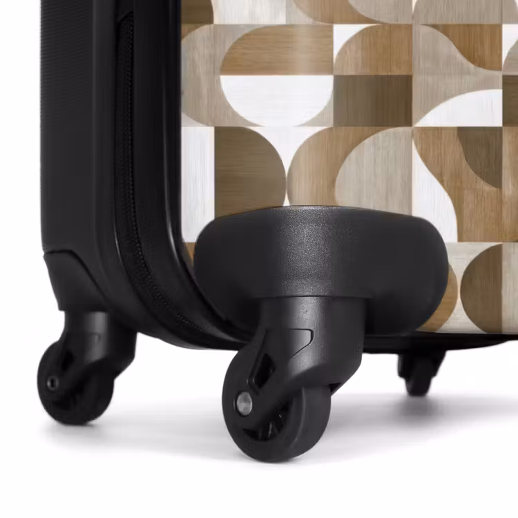 Suitcase - Abstract - Retro - Brown — 7