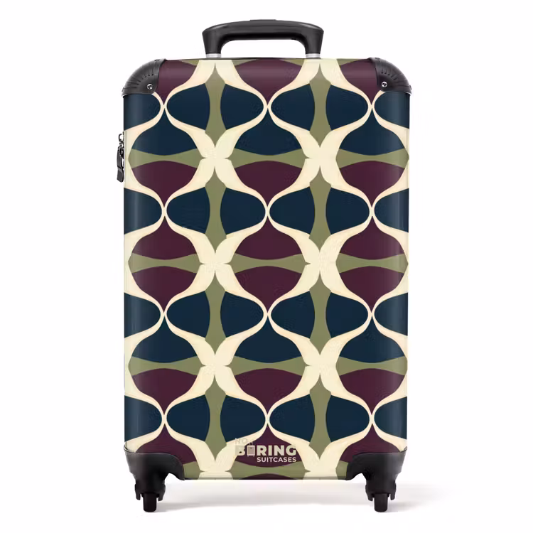 Suitcase - Abstract - Retro - Colorful — 1