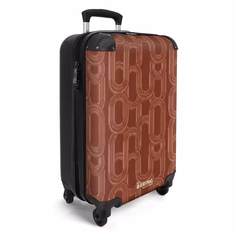 Suitcase - Abstract - Texture - Brown — 2