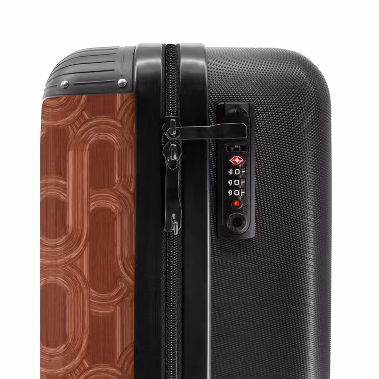 Suitcase - Abstract - Texture - Brown — 6
