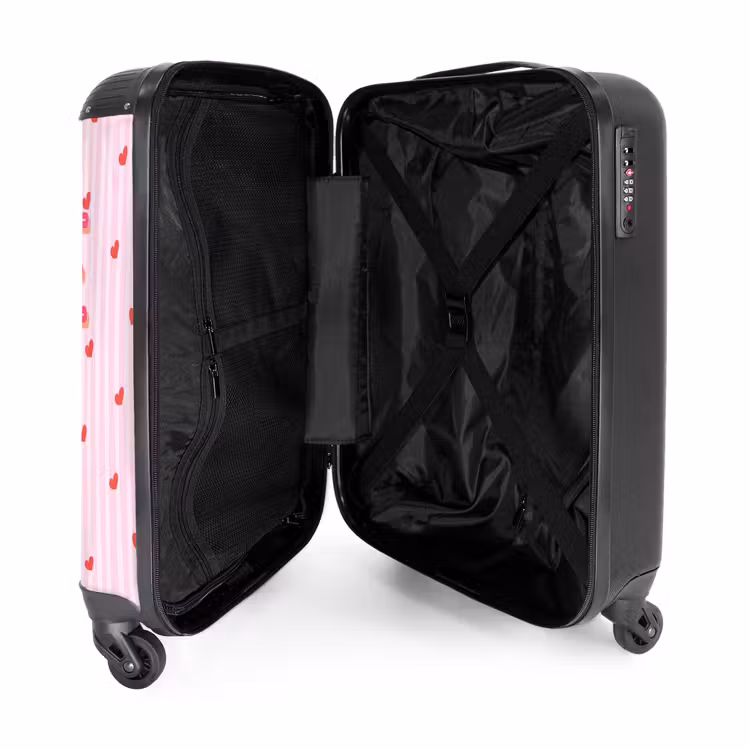 Suitcase - Amore vita sole - Pink - Hearts — 5