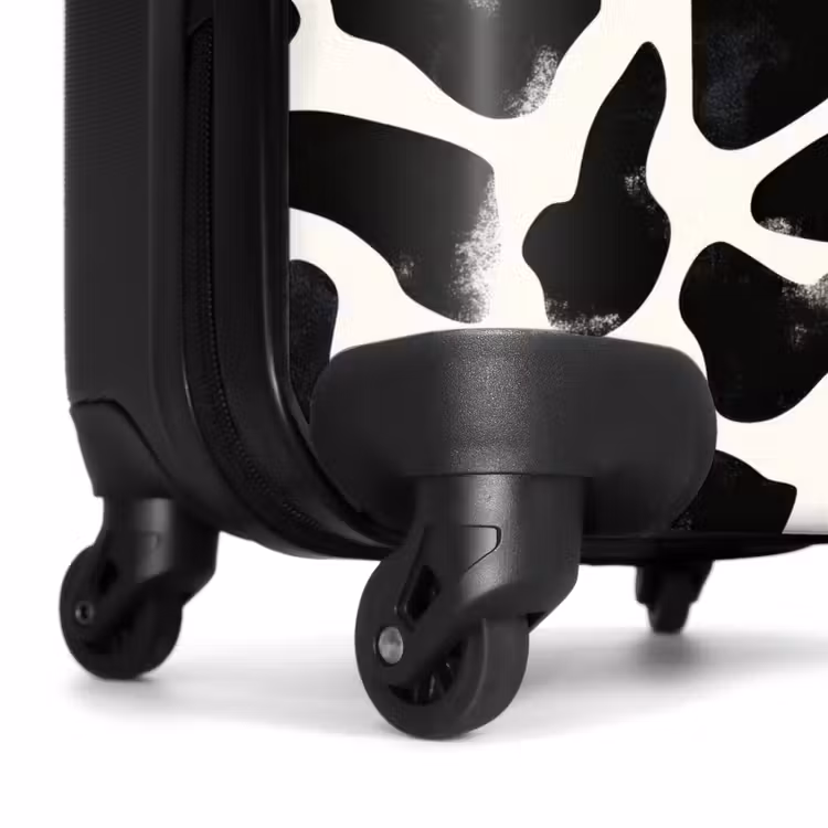 Suitcase - Animal pattern - Spots - Black - White — 7