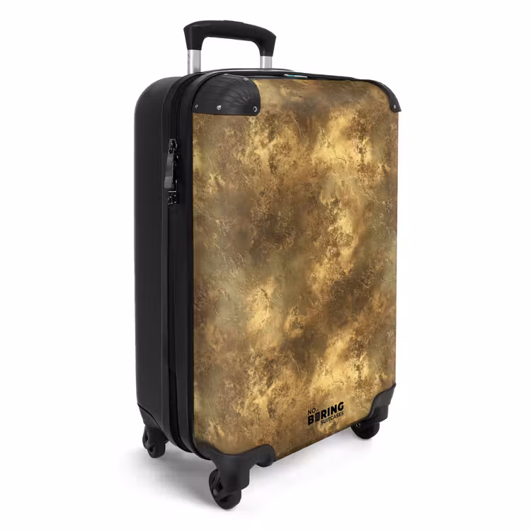 Suitcase - Antique - Metallic look - Gold — 2