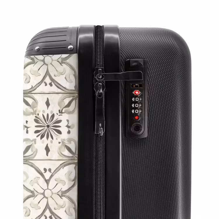 Suitcase - Antique - Tile - Beige — 6