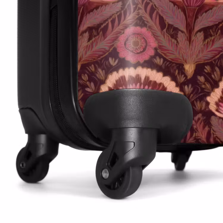 Suitcase - Antiques - Flowers - Colorful — 7