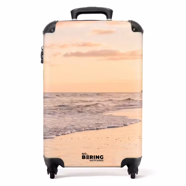 Suitcase - Beach - Surf - Clouds — 1