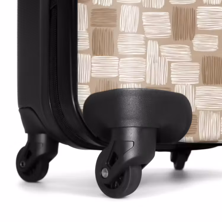 Suitcase - Block - Pattern - Brown — 7