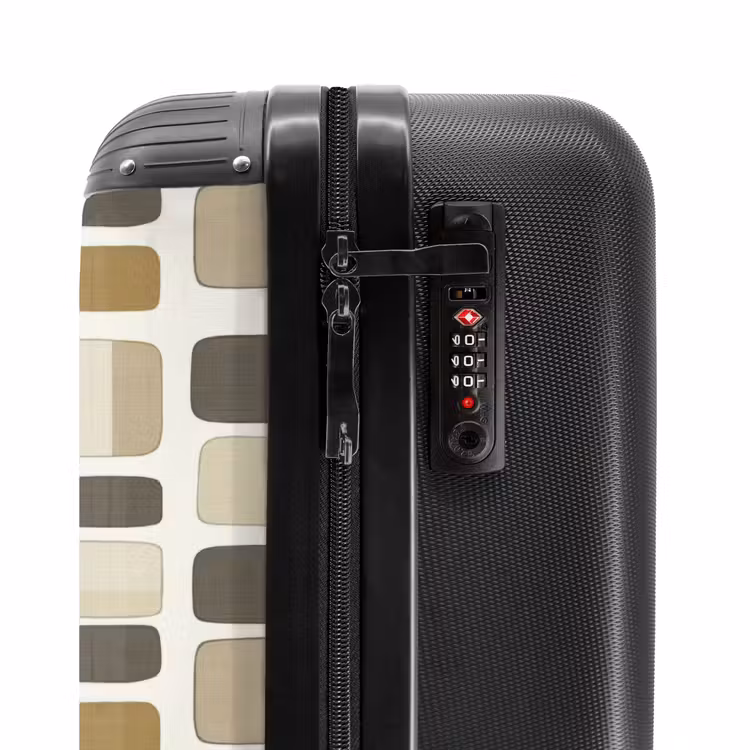 Suitcase - Blocks - Vintage - Gray — 6