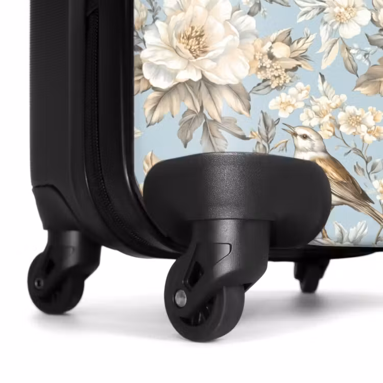 Suitcase - Botanical - Songbird - Blue — 7