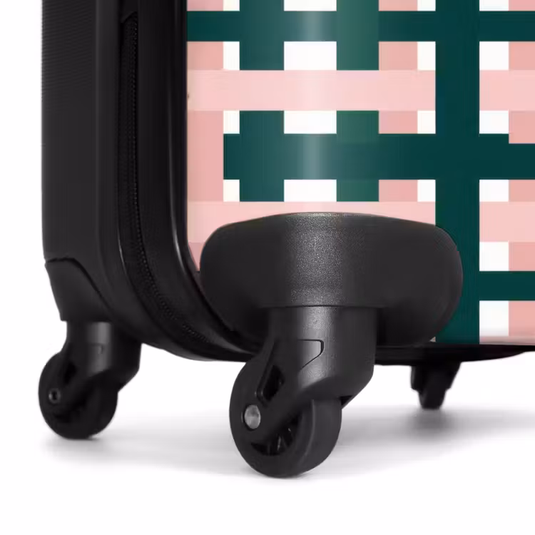 Suitcase - Braid pattern - Green - Pink - Graphic — 7