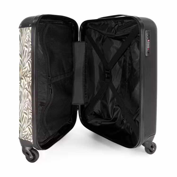 Suitcase - Branches - Botanical - Taupe — 5