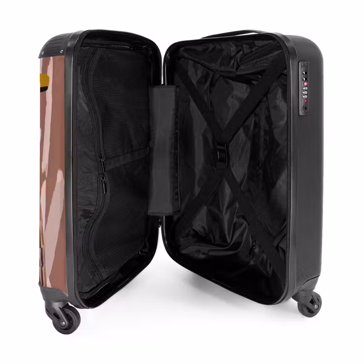 Suitcase - Abstract - Figure - Illustration - Hat — 5