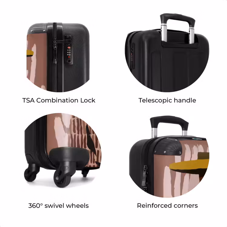 Suitcase - Abstract - Figure - Illustration - Hat — 8