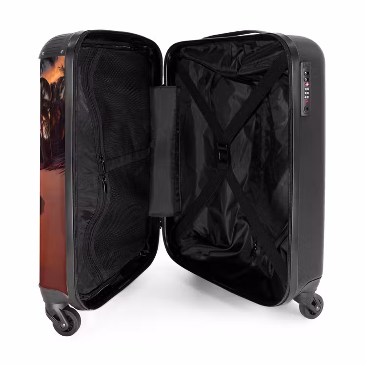 Suitcase - Beach at sunset — 5