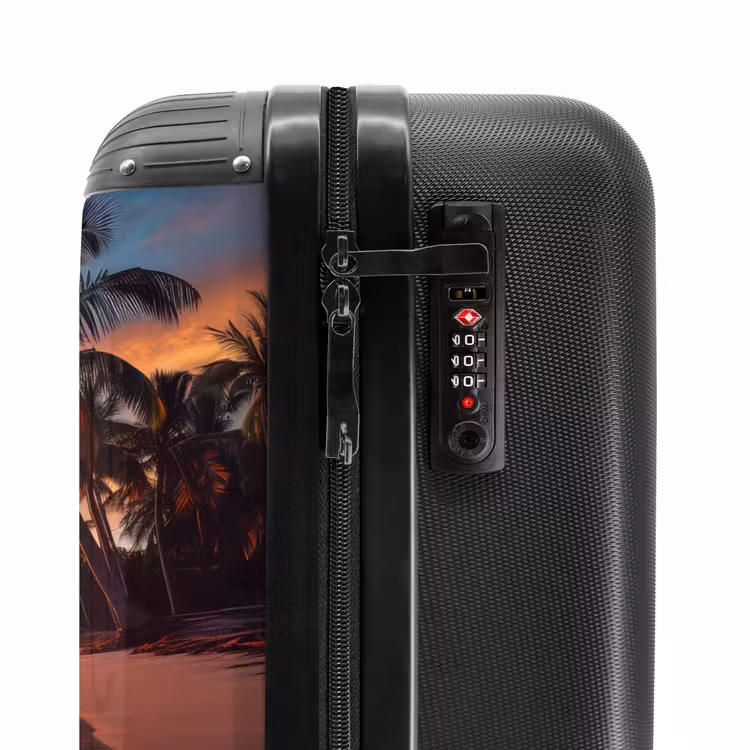 Suitcase - Beach at sunset — 6