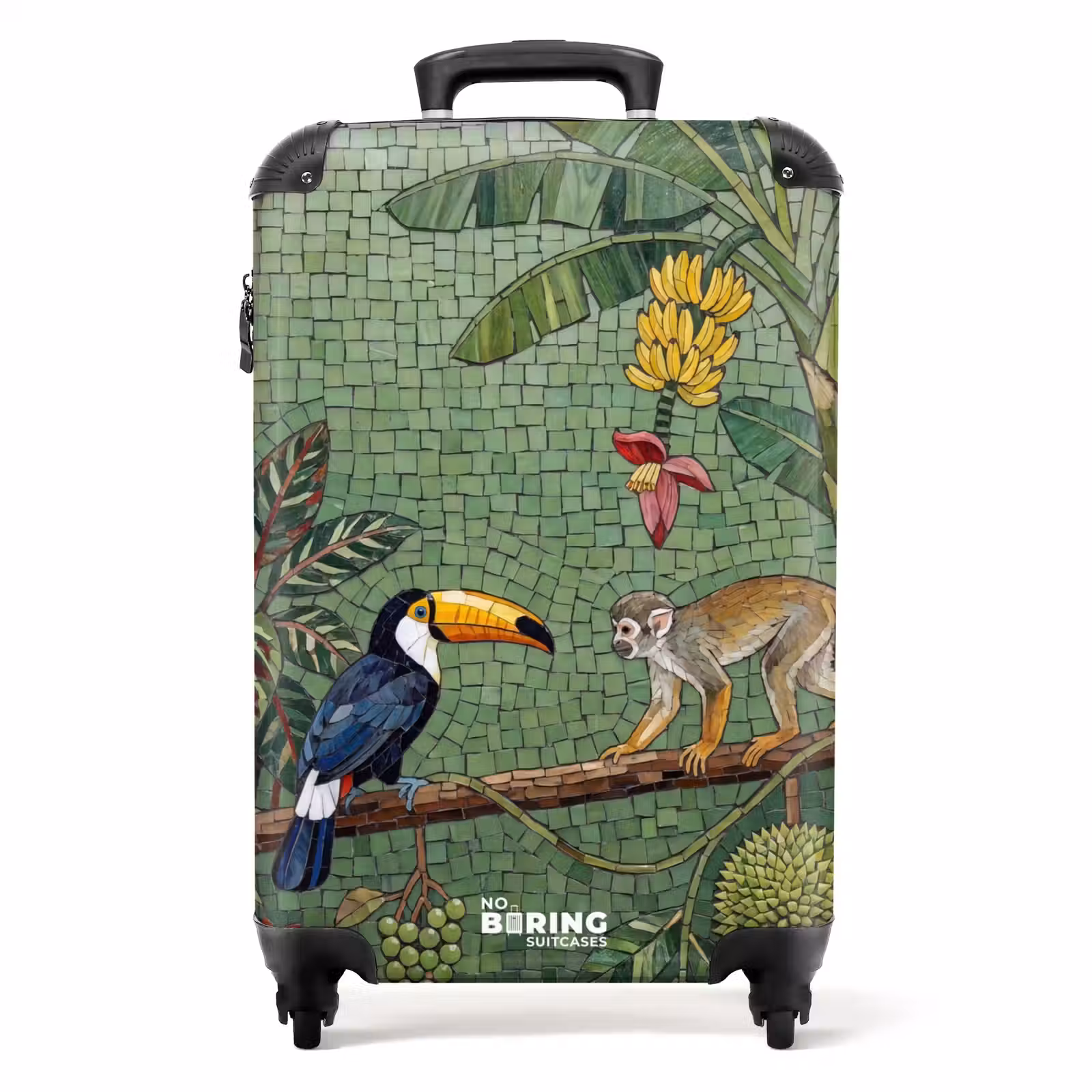 Suitcase - Bird - Animal - Jungle - Mosaic - Nature — 1