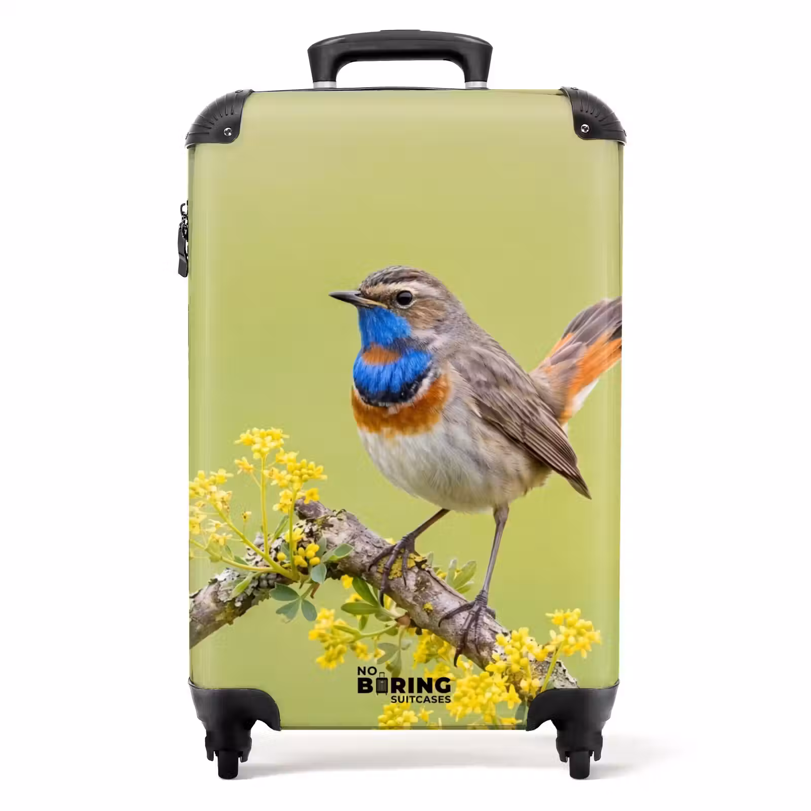 Suitcase - Bird - Branch - Nature - Colorful — 1