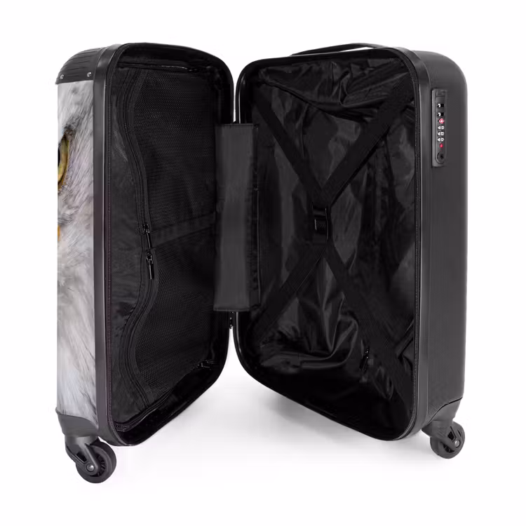 Suitcase - American - Bald Eagle - Portrait - Yellow — 5