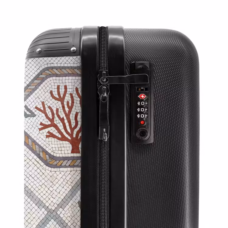 Suitcase - Animal - Mosaic - Sea - Classic - Brown — 6