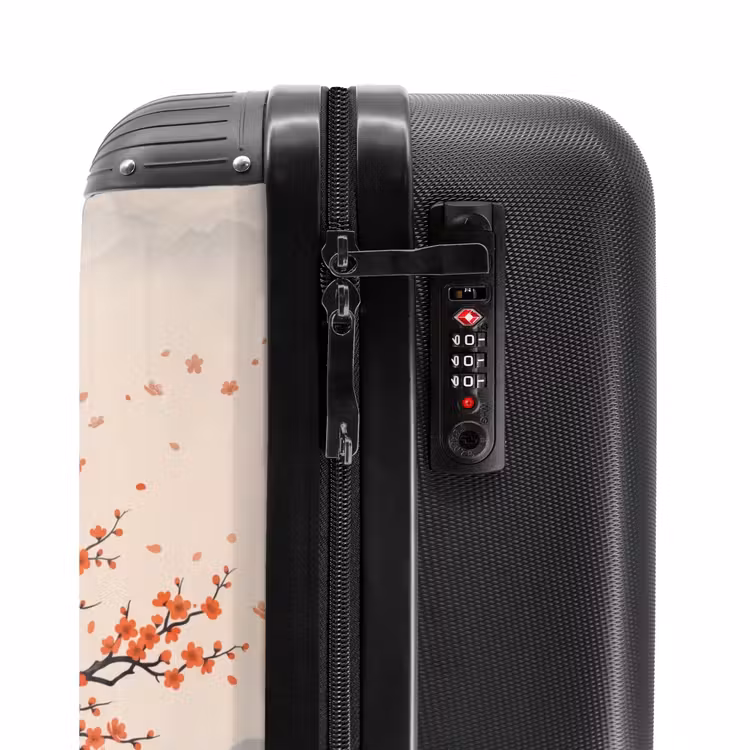 Suitcase - Asian - Blossom - Red — 6