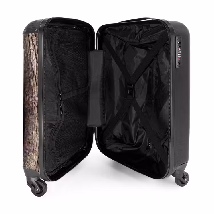 Suitcase - Barn Owl - Tree - Nature - Brown — 5
