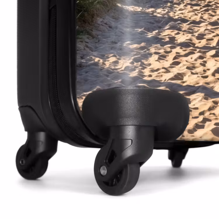 Suitcase - Beach - Sandy Path - Ocean - Nature — 7
