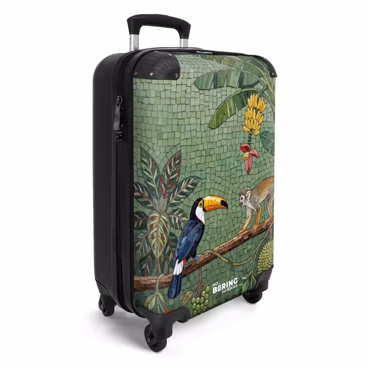 Suitcase - Bird - Animal - Jungle - Mosaic - Nature — 2