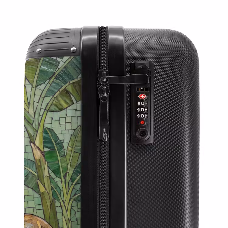 Suitcase - Bird - Animal - Jungle - Mosaic - Nature — 6
