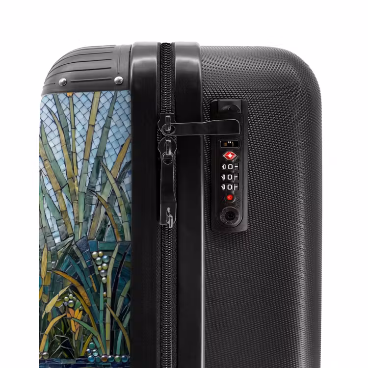 Suitcase - Bird - Water - Nature - Abstract - Blue — 6