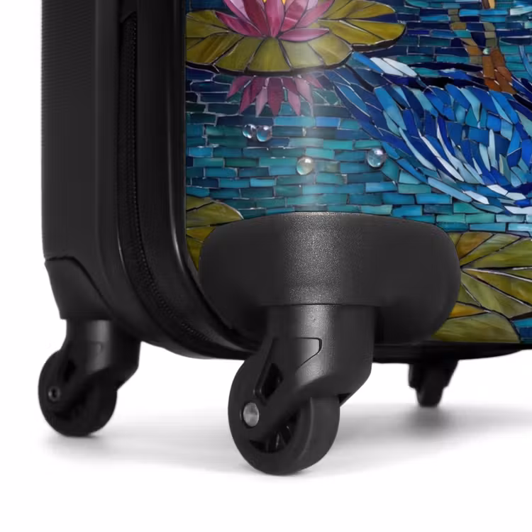 Suitcase - Bird - Water - Nature - Abstract - Blue — 7