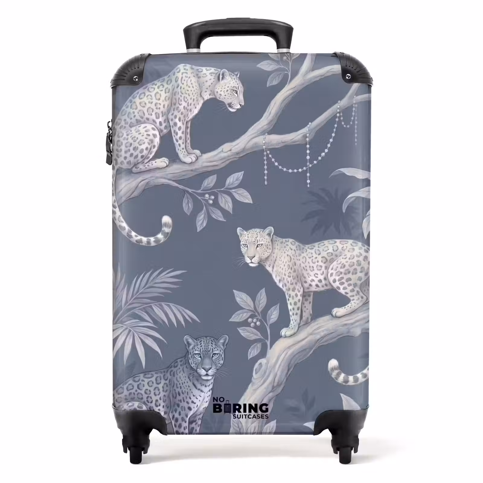Suitcase - Animals - Jungle - Illustration - Trees - Blue — 1