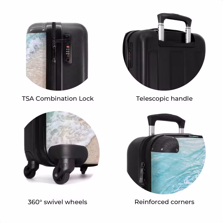 Suitcase - Beach - Sea - Golf - Nature - Blue — 8