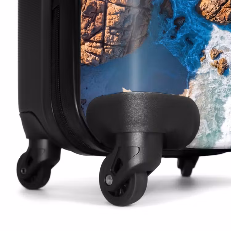 Suitcase - Beach - Sea - Rocks - Nature - Blue — 7