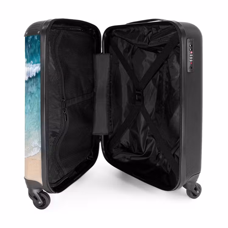 Suitcase - Beach - Sea - Waves - Nature - Blue — 5