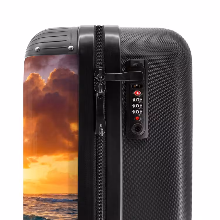 Suitcase - Beach - Sunrise - Tropical - Nature - Orange — 6