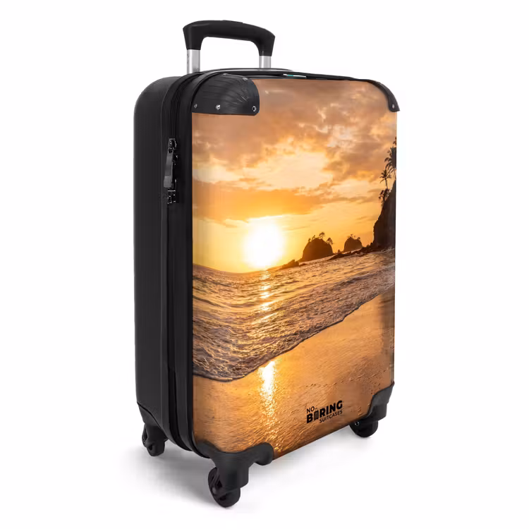 Suitcase - Beach - Sunset - Nature - Tropical - Orange — 2