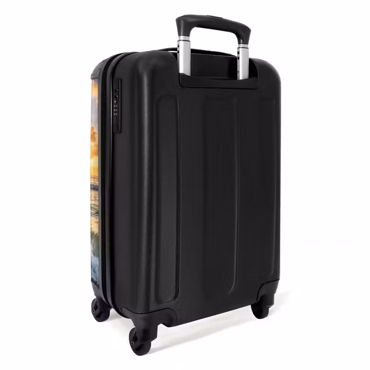 Suitcase - Beach - Sunset - Waves - Nature - Gold — 4