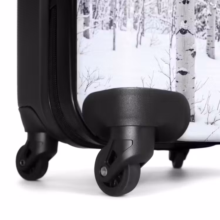 Suitcase - Birch Trees - Snow - Winter - Forest - White — 7