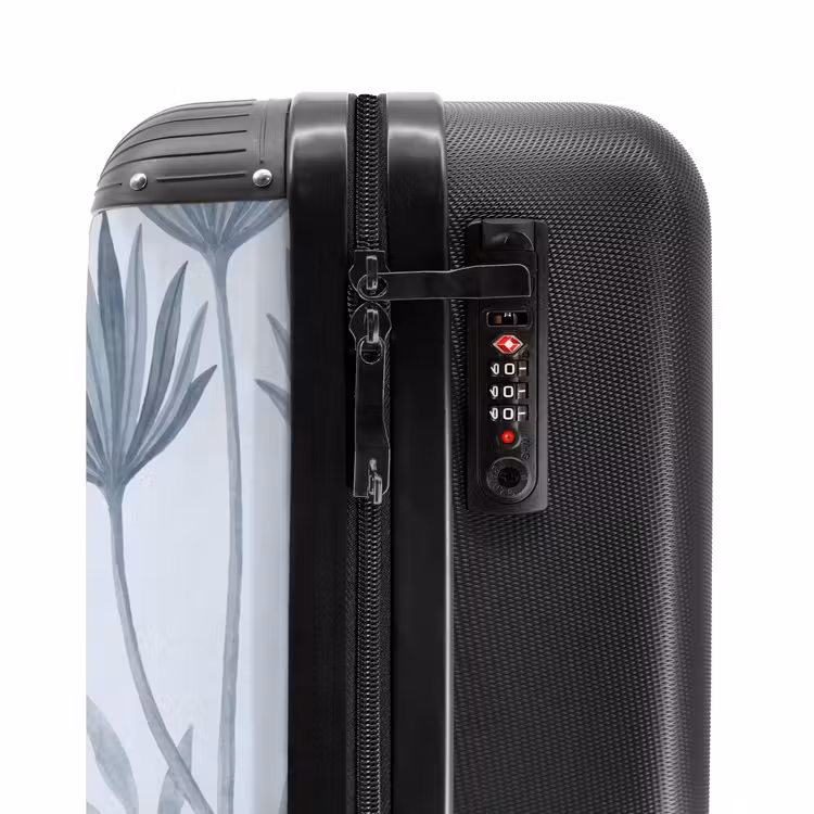 Suitcase - Bird - Tropical - Illustration - Blue-Gray - Nature — 6