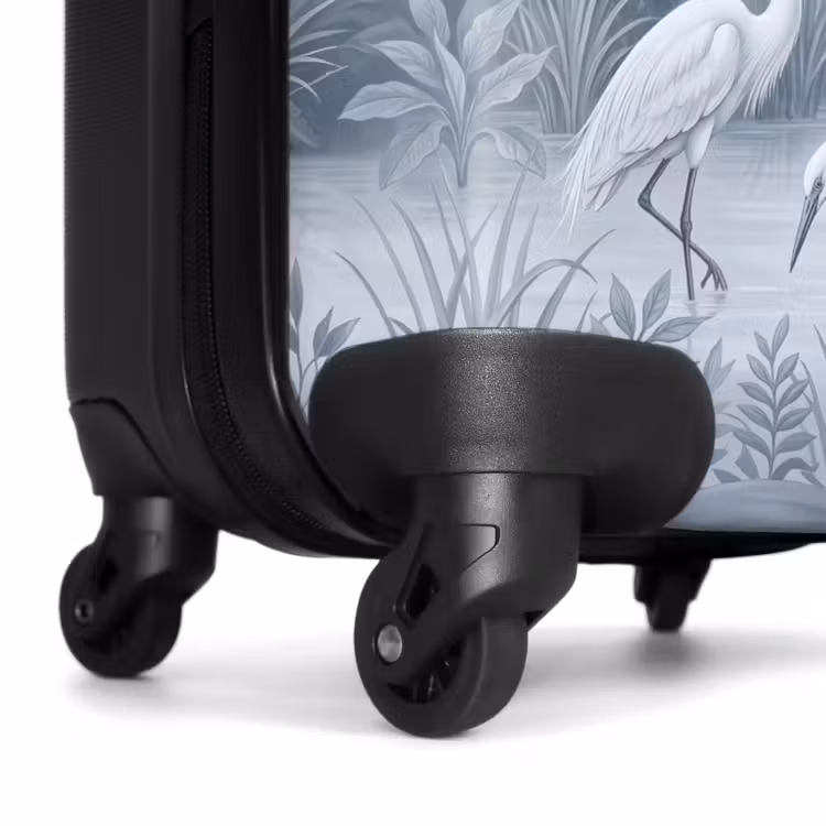 Suitcase - Bird - Water - Tropical - Nature - Blue — 7