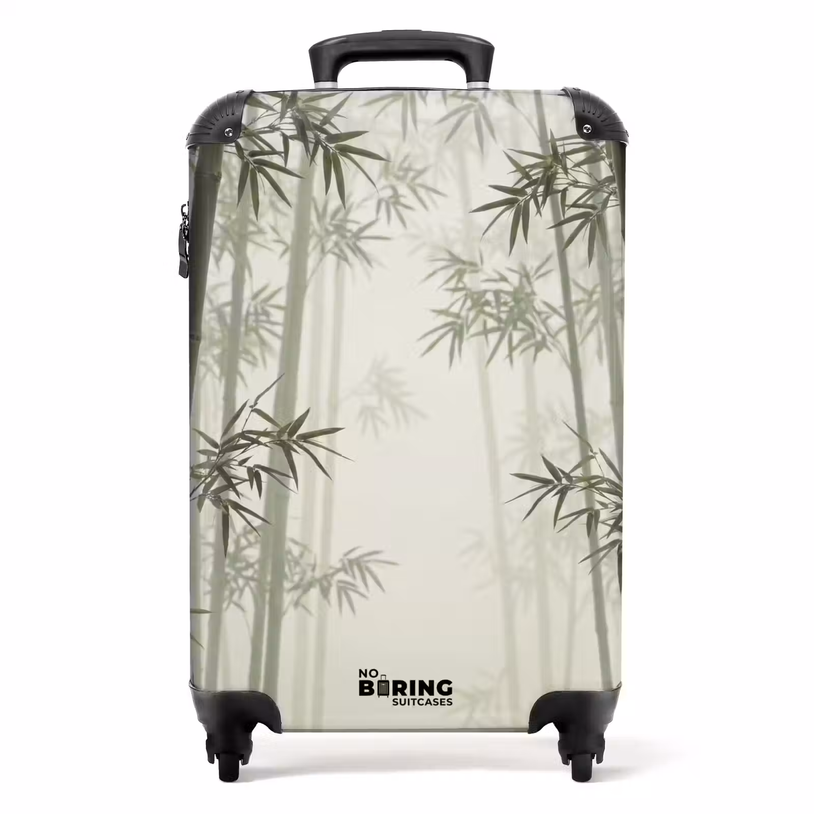 Suitcase - Bamboo - Forest - Fog - Nature — 1