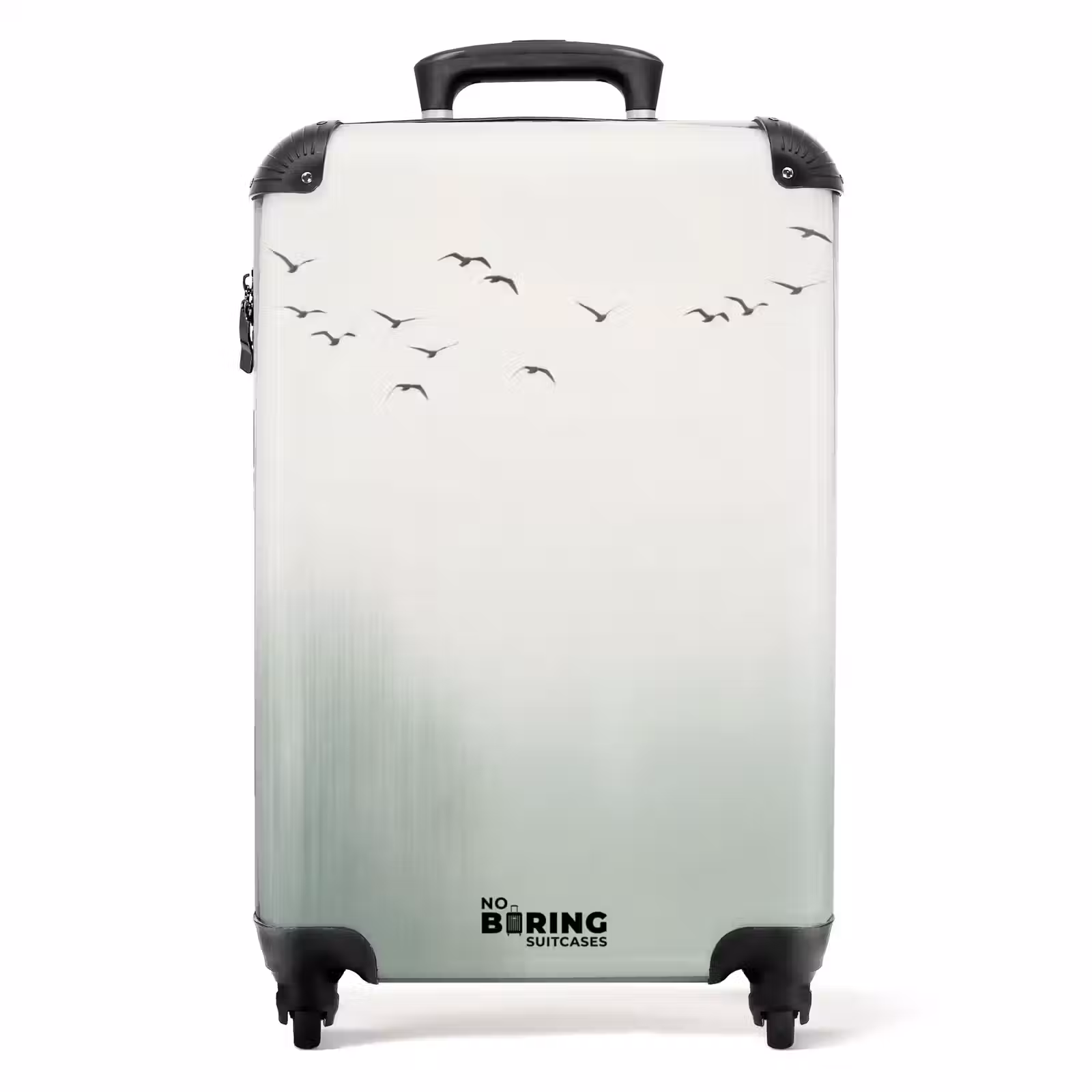 Suitcase - Bird - Flight - Nature - Minimalist — 1