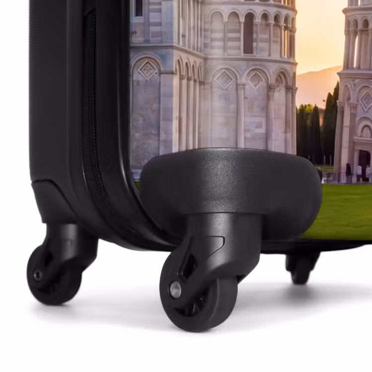 Suitcase - Architecture - Tower - Pisa - Italy - Sunset — 7