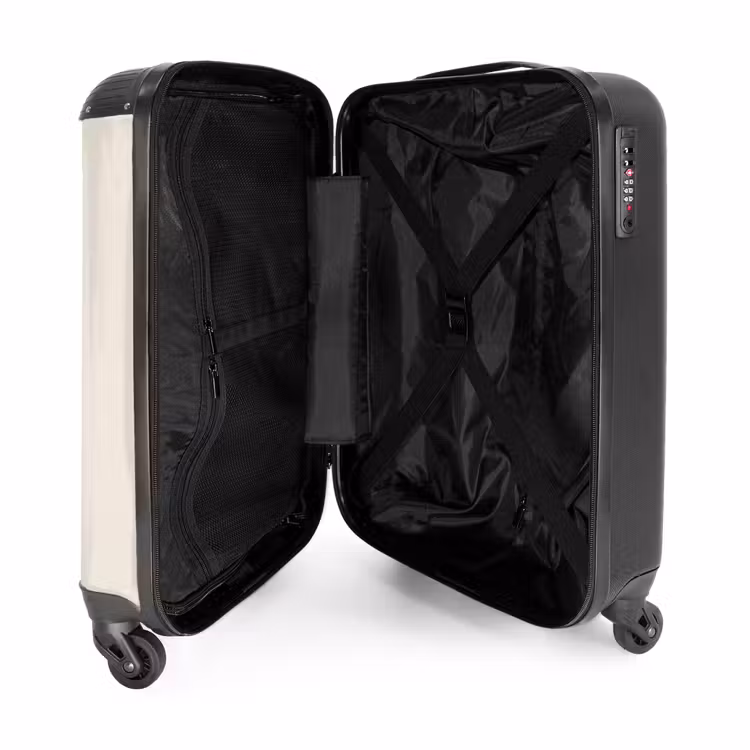 Suitcase - Abstract - Organic - Modern - Beige - Art — 5