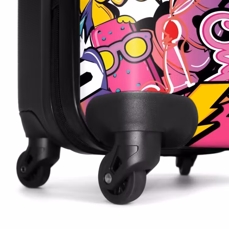 Suitcase - Girly graffiti — 6