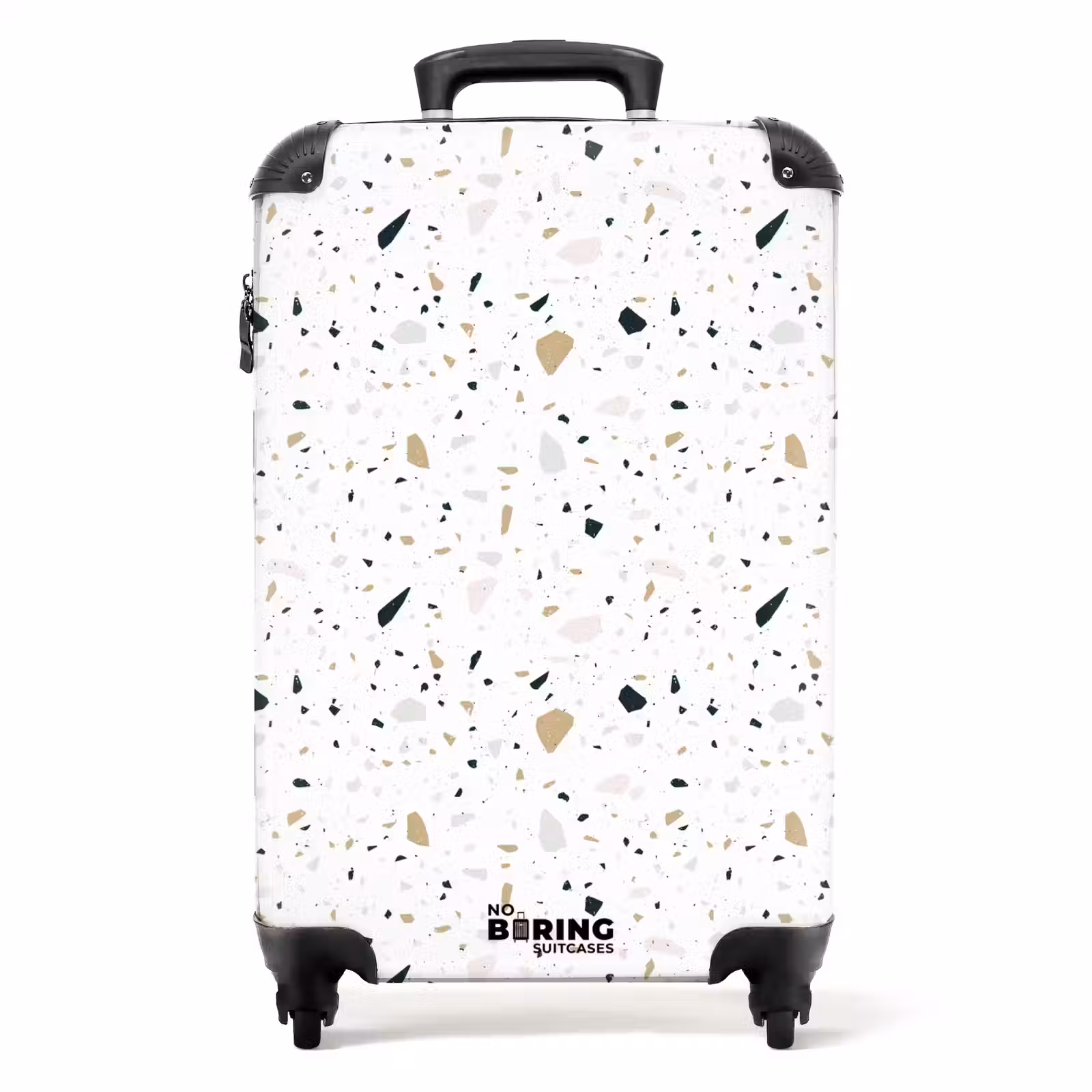 Suitcase - Terrazzo pattern neutral — 1